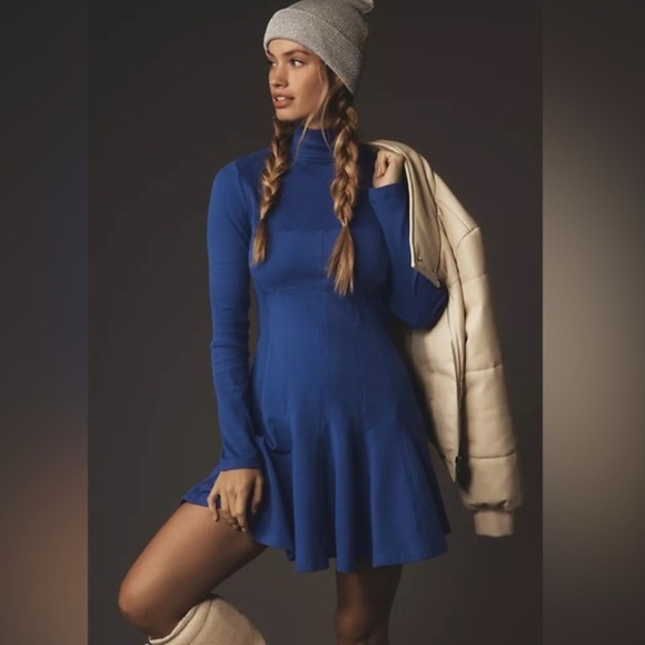 Anthropologie Dresses & Skirts - Daily Practice by Anthropologie Long-Sleeve Mini Swing Dress Large